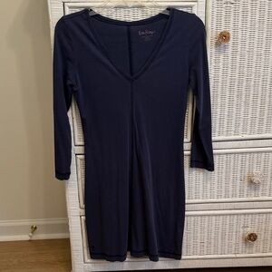 Lilly Pulitzer navy Long Sleeve Dress